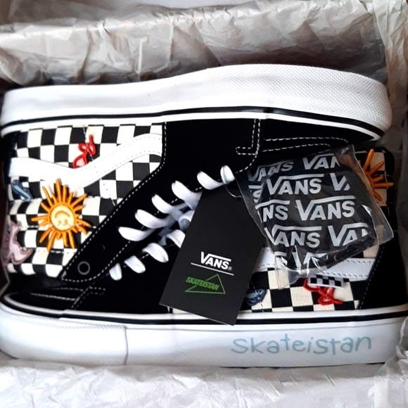 Vans Skate Sk8-Hi Skateistan *NWT in Box* - Picture 7 of 13